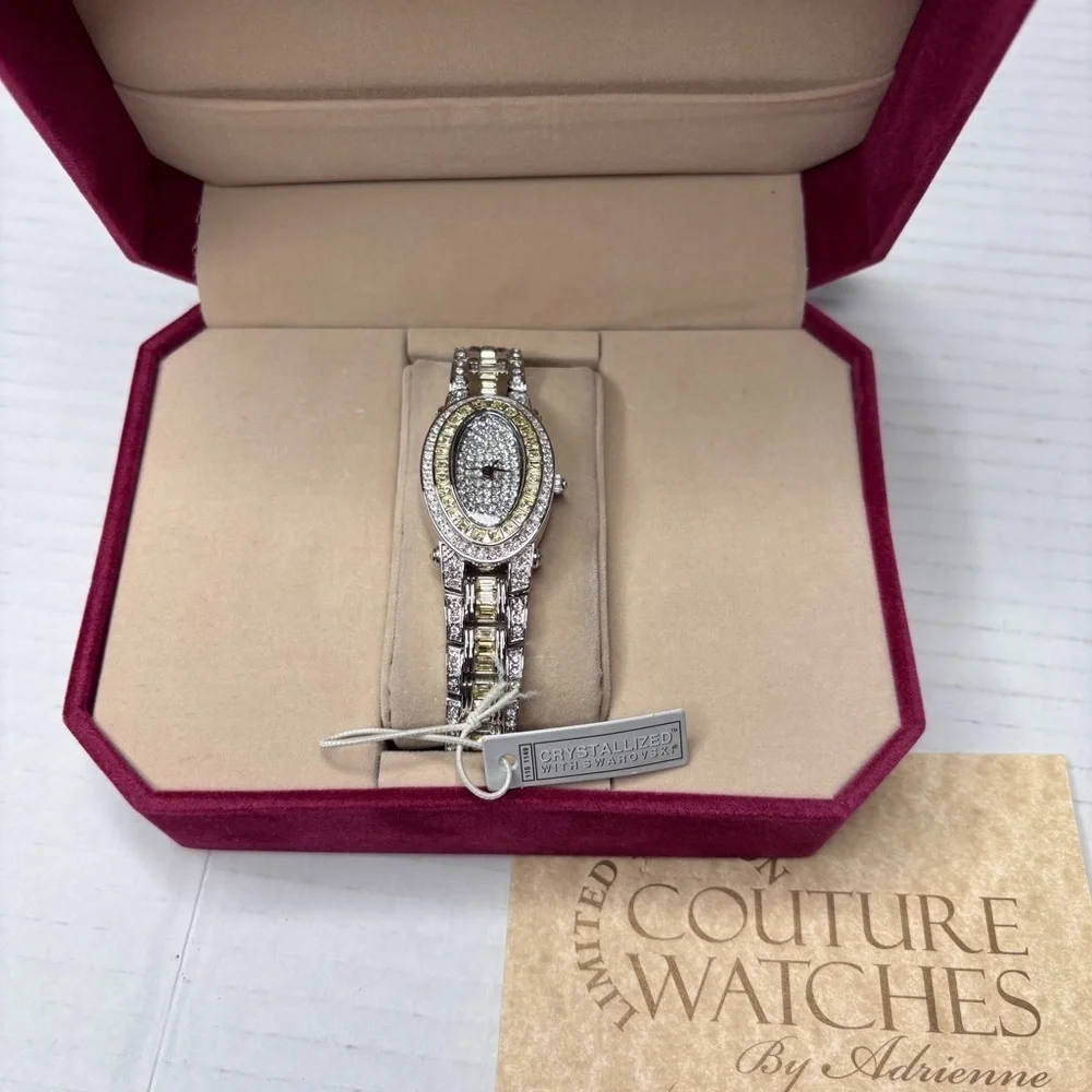 New ADRIENNE Couture Limited Edition Crystallized Watch